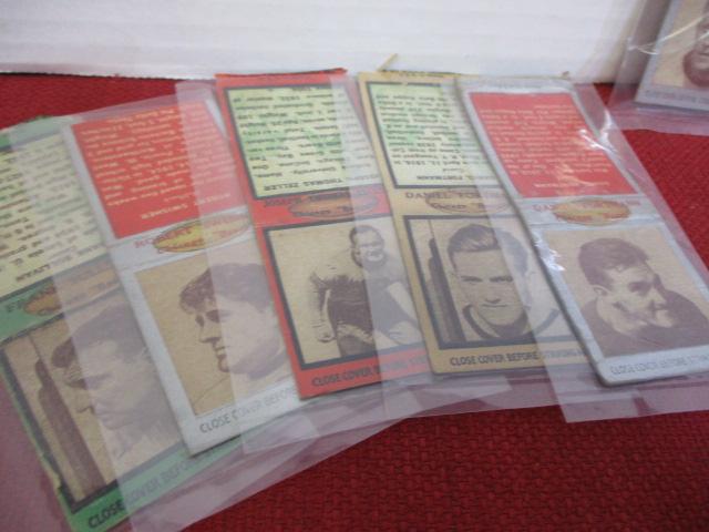 Football Trading Matchbooks-Lot of 8