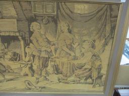 Large Framed Tapestry