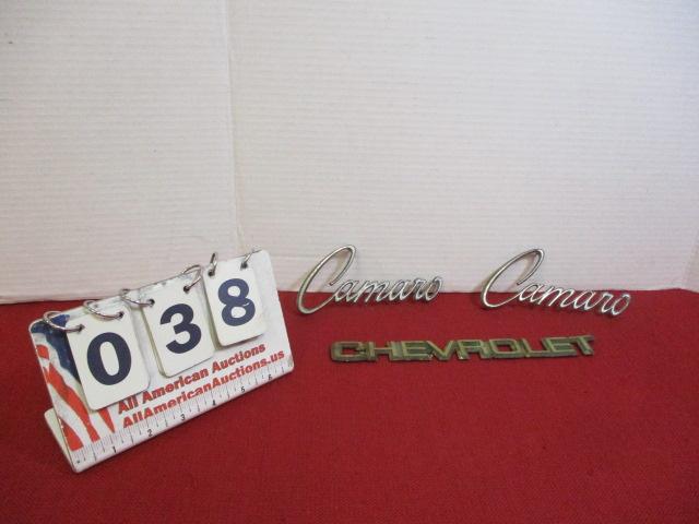 Chevrolet Camaro Automotive Badging