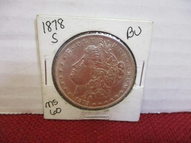 1878 S Morgan Silver Dollar