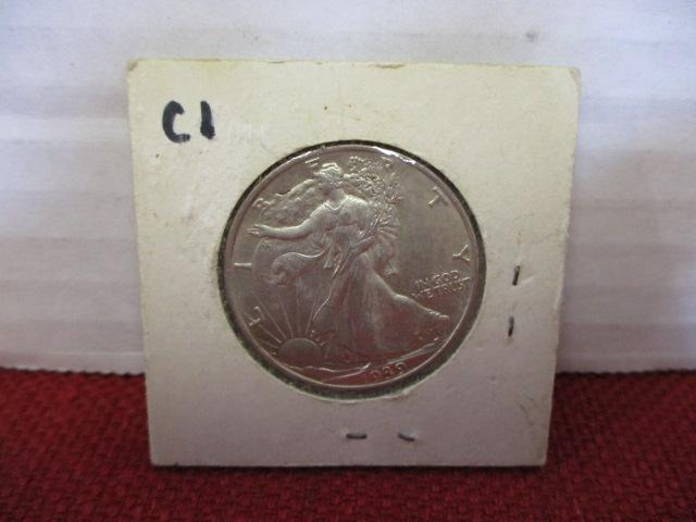 1939 Walking Liberty Half Dollar