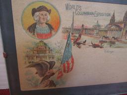 1893 World's Columbian Expedition Chicago Original Postcard