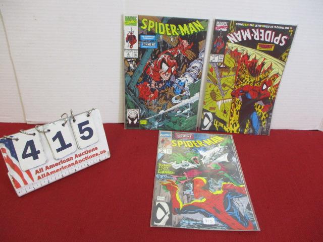 Marvel Comics Spiderman #2, 3 and 5