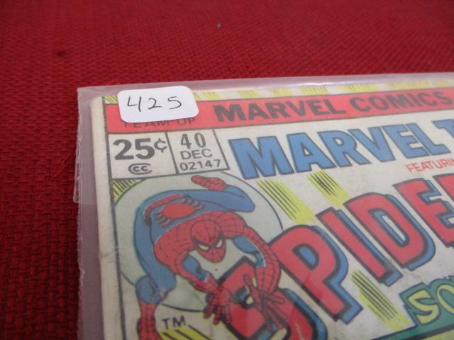 Marvel Spiderman 25 cent #40 Comic Book