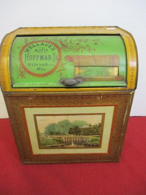 *SPECIAL ITEM-Wellauer & Hoffman Co. Milwaukee, WI Spice Tin