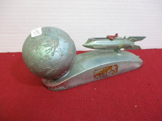 Space Ship Mechanical Coin Bank