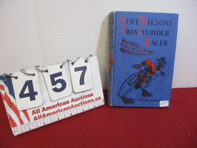 Bert Wilson's Twin Cylinder Racer 1924 Hard Cover Book