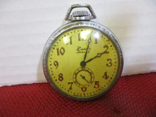 Earl's Jeweled Pocket Watch