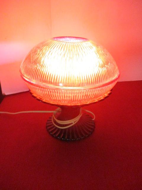 Midcentury Modern Plastic Table Lamp