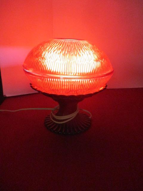 Midcentury Modern Plastic Table Lamp