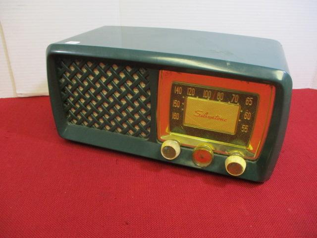 Silvertone Vintage Electric Radio-A