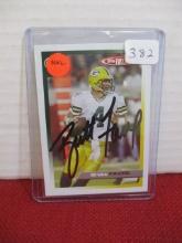 Brett Favre Autographed Trading Card