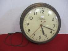 Telechron 14" Industrial Electric Clock