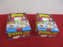 1986 Dunross Baseball Puzzle Card Sealed Boxes B
