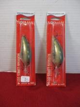 Norman Lures D14 Crankbait Pair