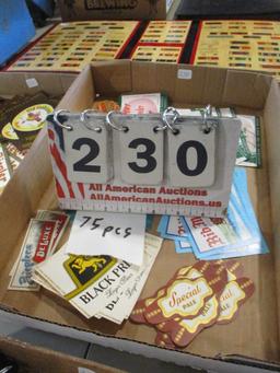 NOS Paper Beer Labels-A