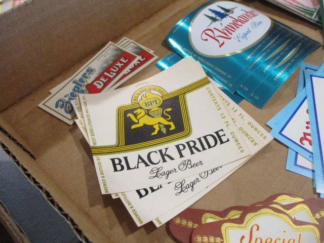 NOS Paper Beer Labels-A