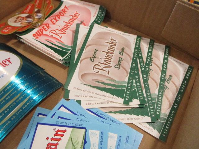 NOS Paper Beer Labels-A
