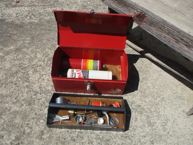Metal Tool Box and Torch Kit