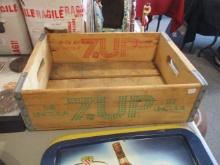 7-UP Advertising Crate