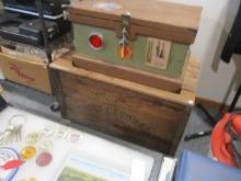 Sweet Caporal Cigarettes Advertising Crate