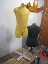 Vintage Leather Children's Clothing Form