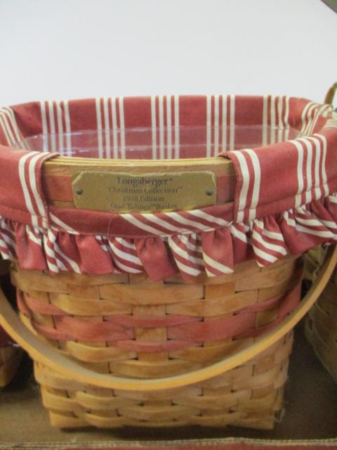Longaberger Mixed Basket Lot-D