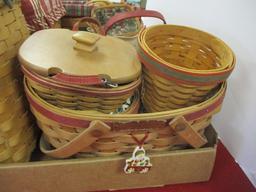 Longaberger Mixed Basket Lot-D