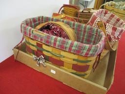Longaberger Mixed Basket Lot-D