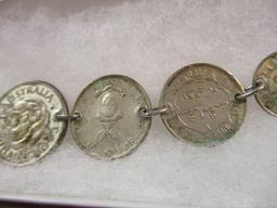 1940's Australian Coin Bracelet