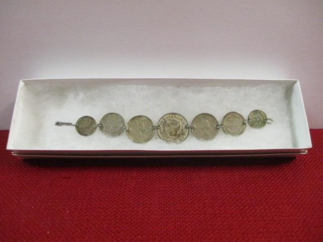 1940's Australian Coin Bracelet