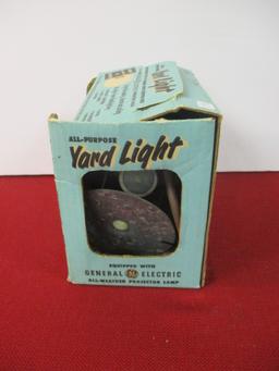 General Electric Vintage Yard Light w/ Display Box