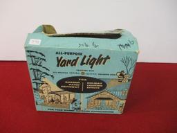 General Electric Vintage Yard Light w/ Display Box
