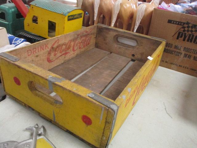 Coca-Cola Wooden Advertising Crate