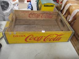 Coca-Cola Wooden Advertising Crate