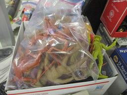 Large Lot of Cowboy/Indian Figures by Marx