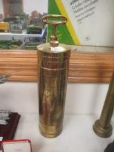 Fire-Gun No. 1 Quart Solid Brass Fire Extinguisher