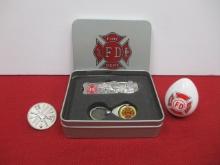 Mixed Fire Fighting Collectibles
