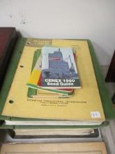 Vintage John Deere Parts Catalog + Pocket Ledgers
