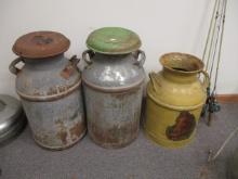 Mixed Milk Can Lot