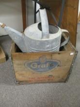 Graff's Fine Beverages Advertising Crate