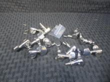 Chrome Plated Tuner Knobs-Lot of 12