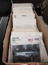 Vintage Automotive PhotoTech Cards
