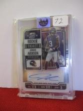 2023 Panini Jordan Addison Autographed Trading Card