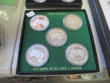 John Deere .999 Fine Silver Coin Set