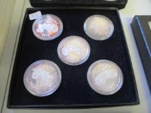 John Deere .999 Fine Silver Coin Set