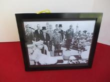 September 2, 1945 Douglas MacArthur at Japanese Surrender Aboard the USS Missouri