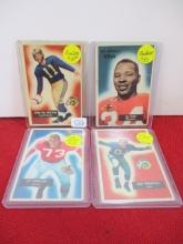 1955 Bowman Stars Trading Cards-Lot of 4