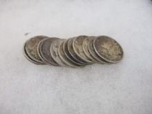 Mercury Silver Dime-Lot of 12