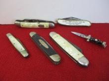Mixed Pocket Knives-Lot of 6-A